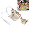 Agatige DIY Excavator Model, Hydraulic Excavator DIY Toy Portable Educational Science Experiment Toy Set view 4