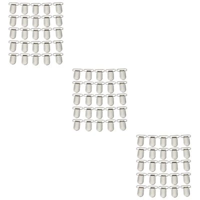 75 Pcs Suspender Clips Clips Suspender Clips for Metal Suspender Clips Strap Clip No Glue