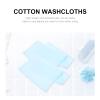 Beavorty 2pcs Soft Cotton Face Towels for Absorbent Washcloths for Newborns for Bathing and Makeup Removal Lightweight and Breathable view 3