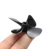 BAIJAC 1Pair 4-Blades CW CCW Propellers High Torque 50mm/55mm/60mm Fully Immersed Water Props with 4mm Shaft for RC Fishing Boat Model ( Color : 1pair 60x5mm ) view 4