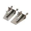 1Pair Metal Trim Tabs 41mmx30mm Wave Balance Flaps Water Pressure Plate Control Hull Stability for RC Racing Boat O/V Yacht Mono view 1