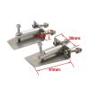 1Pair Metal Trim Tabs 41mmx30mm Wave Balance Flaps Water Pressure Plate Control Hull Stability for RC Racing Boat O/V Yacht Mono view 2