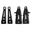 4Pcs Front Upper and Lower Arm SJ07/09 for Xinlehong Hosim Q901 Q902 Q903 9130 9136 9137 1/16 RC Car Spare Parts ( Color : Black ) view 1