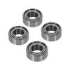 BAIJAC 4 Pcs Ball Bearing(5X10X4MM) BE002 for JLB Racing Cheetah 1/10 Brushless RC Car Parts Accessories ( Color : Silver ) view 3