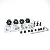 4PCS 5mm to 12mm Metal Combiner Wheel Hub Hex Adapter for WPL D12 C14 C24 C34 MN D90 D91 MN99S RC Car Upgrade Parts ( Color : Black ) view 4