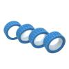 65mm Metal Wheel Rim Tire Tyre with 12mm Adapter for Wltoys A959 144001 124016 124018 124019 RC Car Upgrade Parts ( Color : Blue ) view 4