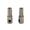 6Pcs Metal Rear Axle Drive Shaft Adapter for WPL C14 C24 C34 B14 B24 B36 MN D90 MN99S RC Car Upgrade Parts ( Color : As Shown ) view 2
