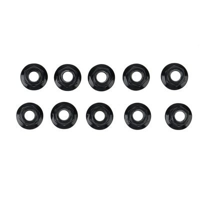 10PCS Metal 5Mm M5 Wheel Lock Flange Nuts for Arrma Traxxas 1/7 1/8 RC Car FPV Racing Drone ( Color : Black )