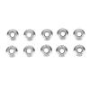 10PCS Metal 5Mm M5 Wheel Lock Flange Nuts for Arrma Traxxas 1/7 1/8 RC Car FPV Racing Drone ( Color : Black ) view 3
