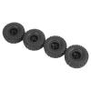 4Pcs 65mm Tire Tyres Wheel for MN D90 D99S MN-90 MN91 MN98 MN99S WPL C14 C24 C24-1 C34 B14 B24 B36 RC Car Upgrade Parts ( Color : Dark Grey ) view 3