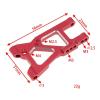 10Pcs Metal Upgrade Parts Kit Suspension Arms Knuckle Arm for Traxxas 4-Tec 2.0 3.0 4Tec 2.0 VXL 1/10 RC On-Road Car (Color : Blue) view 3