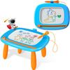 Kikidex Magnetic Drawing Board, Toddler Girl Toys for 1-2 Year Old, Doodle Board Pad Learning and Educational Toys for 1 2 3 Year Old Baby Kids Birthday Gift(Light Blue) view 1