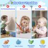 Kikidex Magnetic Drawing Board, Toddler Girl Toys for 1-2 Year Old, Doodle Board Pad Learning and Educational Toys for 1 2 3 Year Old Baby Kids Birthday Gift(Light Blue) view 3