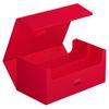 Ultimate Guard Arkhive 800+, Deck Case for 800 Double-Sleeved TCG Cards, Red, Compatible with Boulders, Magnetic Closure & Microfiber Inner Lining view 2