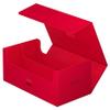 Ultimate Guard Arkhive 800+, Deck Case for 800 Double-Sleeved TCG Cards, Red, Compatible with Boulders, Magnetic Closure & Microfiber Inner Lining view 3
