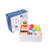 Adena Montessori Play Kit for 7-8 Months Baby,9 in 1 Learning Educational Toys for Toddler,Include Object Permanence Box,Different Balls,Shape Puzzles and More,Christmas Birthday Gift for Boys Girl view 3