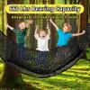 Toriexon Climbing Cargo Net 9.8' x 9.8', Double Layers Playground Safety Net, with Storage Bag Climbing Net for Kids Outdoor Treehouse view 4