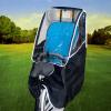 2 Rear Seat Canopy, Child Seat Rain and Wind with Transparent Window,Portable Rain for Child Seat, Baby Rear Seat Canopy,Rain Wind for Child Seat view 3