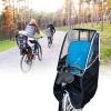 2 Rear Seat Canopy, Child Seat Rain and Wind with Transparent Window,Portable Rain for Child Seat, Baby Rear Seat Canopy,Rain Wind for Child Seat view 4