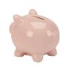 Creative Gifts International Small Pink Ceramic Pig Piggy Bank, 3" X 4" X 3", Gift Box Included view 2