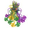YSPPF Mardi Gras Bead Necklaces Round Multi Colors Party Necklace(12 Pcs) view 4