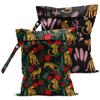 zcyxuuw 2 Pcs Wet Bag, Wet Dry Bag, Wet Bag for Swimsuit, Travel, Beach, Pool, Diapers, Dirty Yoga Gym Clothes, Toiletries, Makeup Bag, Banana Fruit Decor Banana Lover Gift for Women s. view 1