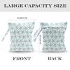2 Pcs Wet Bag, Wet Dry Bag, Wet Bag for Swimsuit, Travel, Beach, Pool, Stroller, Diapers, Dirty Yoga Gym Clothes, Toiletries, Makeup Bag, Beach Bag Ocean Starfish Anchor Dcor Birthday Gift for Women. view 2