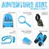 Adventure Kidz - Outdoor Exploration Kit, Binoculars with Case, Flashlight, Compass, Whistle, Magnifying Glass, Backpack, Bundle (14 Items) view 2