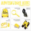 Adventure Kidz - Outdoor Exploration Kit, Binoculars with Case, Flashlight, Compass, Whistle, Magnifying Glass, Backpack, Bundle (14 Items) view 4