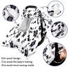 Baby Carseat Cover Boys, Newborn Car seat Canopy, Minky Cozy & Warm Cover, Winter Carrier Cover with Peep Windows, Soft & Breathable, Bear Stuff view 4