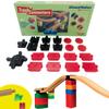 Plastic Track Connectors for Wooden Train Set - 20 Compatible Train Connectors for Duplo & Brio Train Set - Toy2 Track Connectors Spare Parts for Wooden Train Track Set - Allround Medium view 1