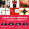 Allround Large Plastic Train Connectors - Compatible with Duplo & Brio - Toy2 Spare Parts for Wooden Train Track Set view 3