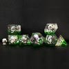 Bescon Oversized DND Animal Dice Set of Panda, Giant 7pcs Panda Polyhedral D&D Dice Set, Big Sized Dungeons and Dragons Dice view 1