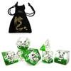 Bescon Oversized DND Animal Dice Set of Panda, Giant 7pcs Panda Polyhedral D&D Dice Set, Big Sized Dungeons and Dragons Dice view 2