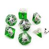 Bescon Oversized DND Animal Dice Set of Panda, Giant 7pcs Panda Polyhedral D&D Dice Set, Big Sized Dungeons and Dragons Dice view 4