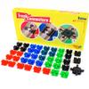 Toy2 Plastic Train Connectors - Compatible with Duplo & Brio - Spare Parts for Wooden Train Track Set view 1