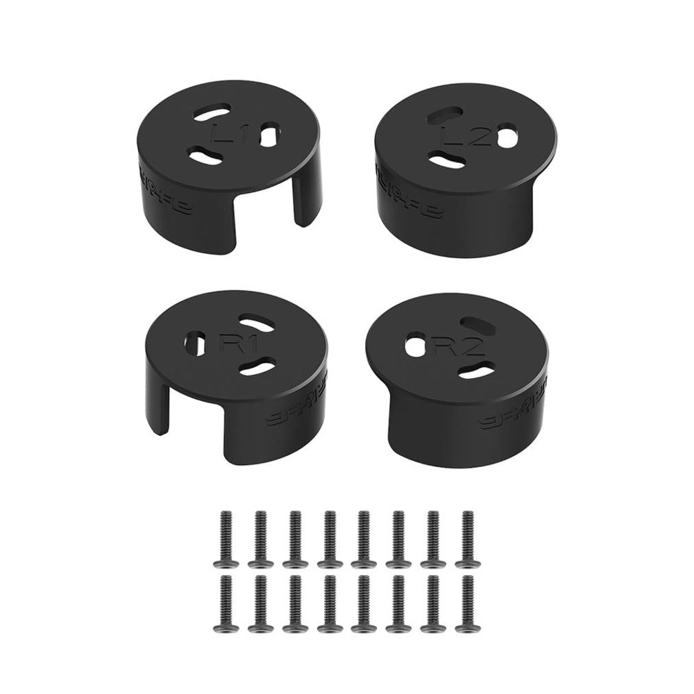 Aluminum Alloy Motor Cap for D JI Avat, Moisture-proof, Dust-proof Protection Cover for Avata Quadcopter-Black
