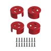 Aluminum Alloy Motor Cap for D JI Avat, Moisture-proof, Dust-proof Protection Cover for Avata Quadcopter-Red view 1
