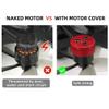 Aluminum Alloy Motor Cap for D JI Avat, Moisture-proof, Dust-proof Protection Cover for Avata Quadcopter-Red view 4