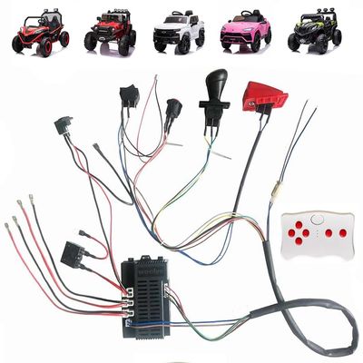 POLYNX 12 Volt Power Wheel DIY Modified Wires,High Power Self-Made Children Electric Car Wires Harness and Power Wheel Remote Kit Weelye 2.4G Remote Controller Kit Ride On Replacement Accessories
