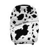 Personalized Cow Stripes Baby Car Seat Covers with Name, Custom Nursing Cover Breastfeeding for Babies, Carseat Canopy for Boys and Girls, Infant Stroller Cover, Breathable Carseats Cover view 1