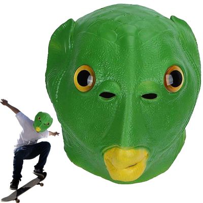 LAFANDE Fish Ma sk Animal | Latex Full Head Realistic Ma SKS Halloween Costume Fish Head Ma sk Animal Head Ask for Funny