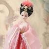 Chinese Hanfu Ball Joints Doll Song Dynasty Dress Up Toys Handmade Ancient Costume Doll Girls Gift, 12 inch view 3