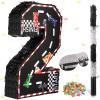 Sratte Race Car Number Piata Small Racing Piata with Blindfold Bat and Confetti for Boy Race Car Themed Birthday Anniversary Celebration Party Supplies, 16.1 x 10.6 x 3 Inch (number 2) view 1