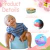 10 Pcs Potty Training Stickers Traffic Toilet Target Sticker Reusable Potty Targets Color Changing Pee Target for Kid Training Use with or Without Potty Training Chart (Traffic) view 4