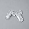 6 Pieces K9 Clear Replacement Crystal for Crystals Chandelier Metal Clip Crystal Strips Replacement Prisms Pendant 3" x 1.18" view 1