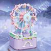 R HOME STORE Music Box Building Toys, Rotating Ferris Wheel DIY Building Block for Girls and Boys 6-12 Years Old, 710 pcs, Valentine for Adults and Aged 8 9 10 11 12 Kids view 2