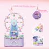 R HOME STORE Music Box Building Toys, Rotating Ferris Wheel DIY Building Block for Girls and Boys 6-12 Years Old, 710 pcs, Valentine for Adults and Aged 8 9 10 11 12 Kids view 3