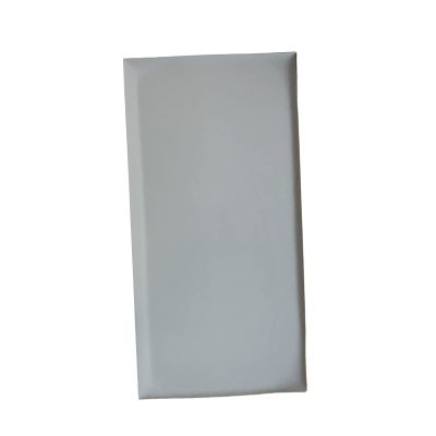 Anti-Collision Wall Padding for Kids Playroom, Upholstered Wall Mounted Headboard, Waterproof Soundproof Peel and Stick Headboards for Bedroom, Kindergarten, Baby Protector Wall Panels Light Grey