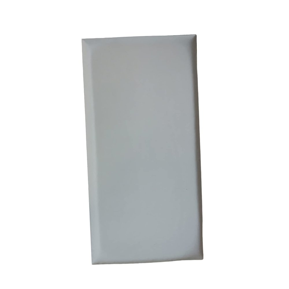 Anti-Collision Wall Padding for Kids Playroom, Upholstered Wall Mounted Headboard, Waterproof Soundproof Peel and Stick Headboards for Bedroom, Kindergarten, Baby Protector Wall Panels Light Grey
